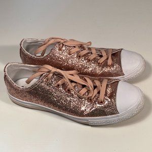 Converse Glitter Sneakers Junior 6 (women 7.5)